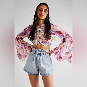 free people eyes on you top NWT